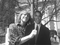 Terry Adams with Barack Obama