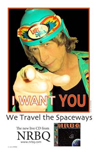 I Want You! to travel the Spaceways with the Q